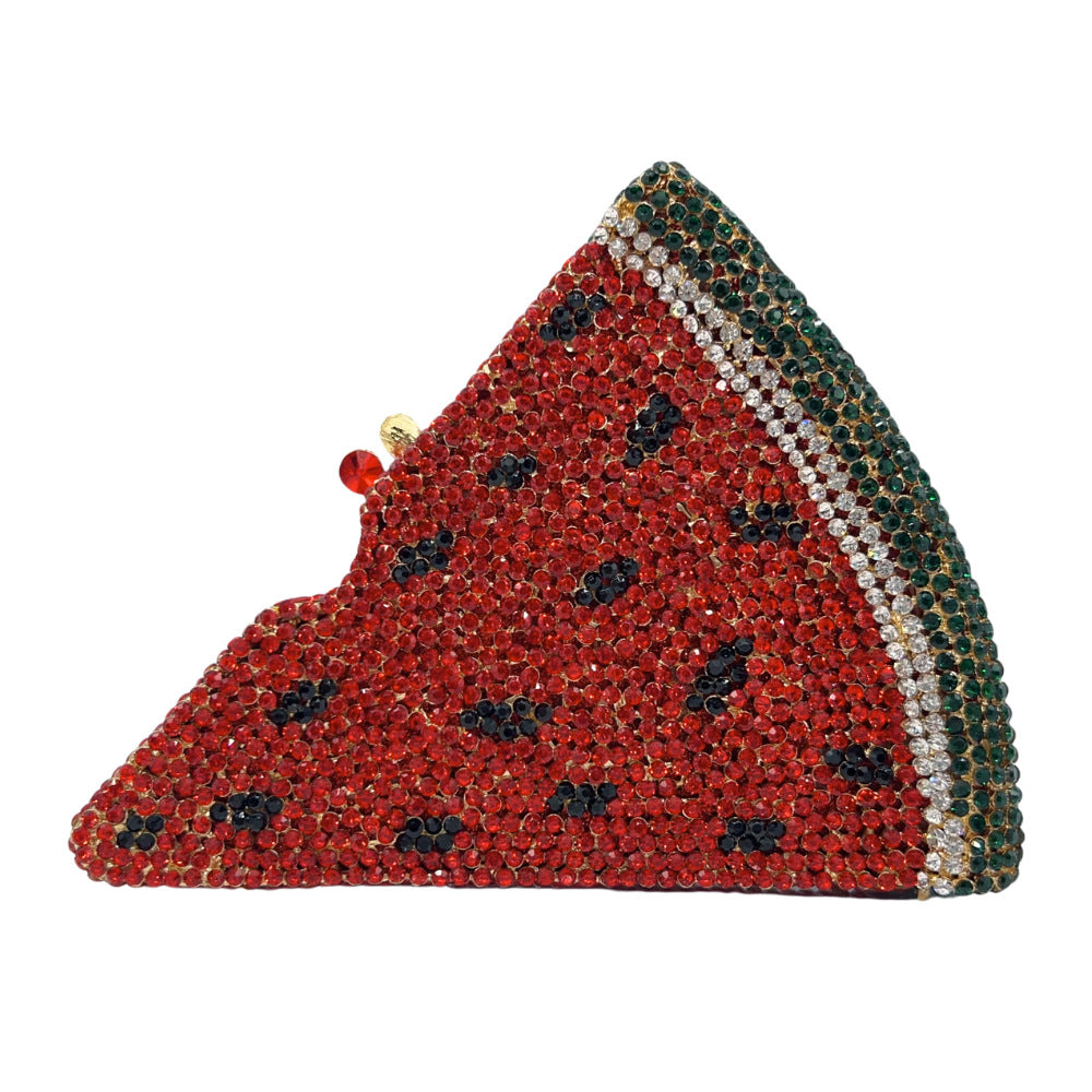 Strictly Selected Pizza Diamond Banquet Hand Bags