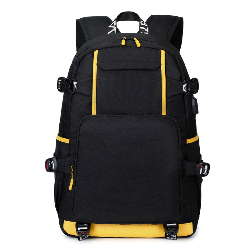 Men's Thermal Transfer Printing High Waterproof Computer Backpacks