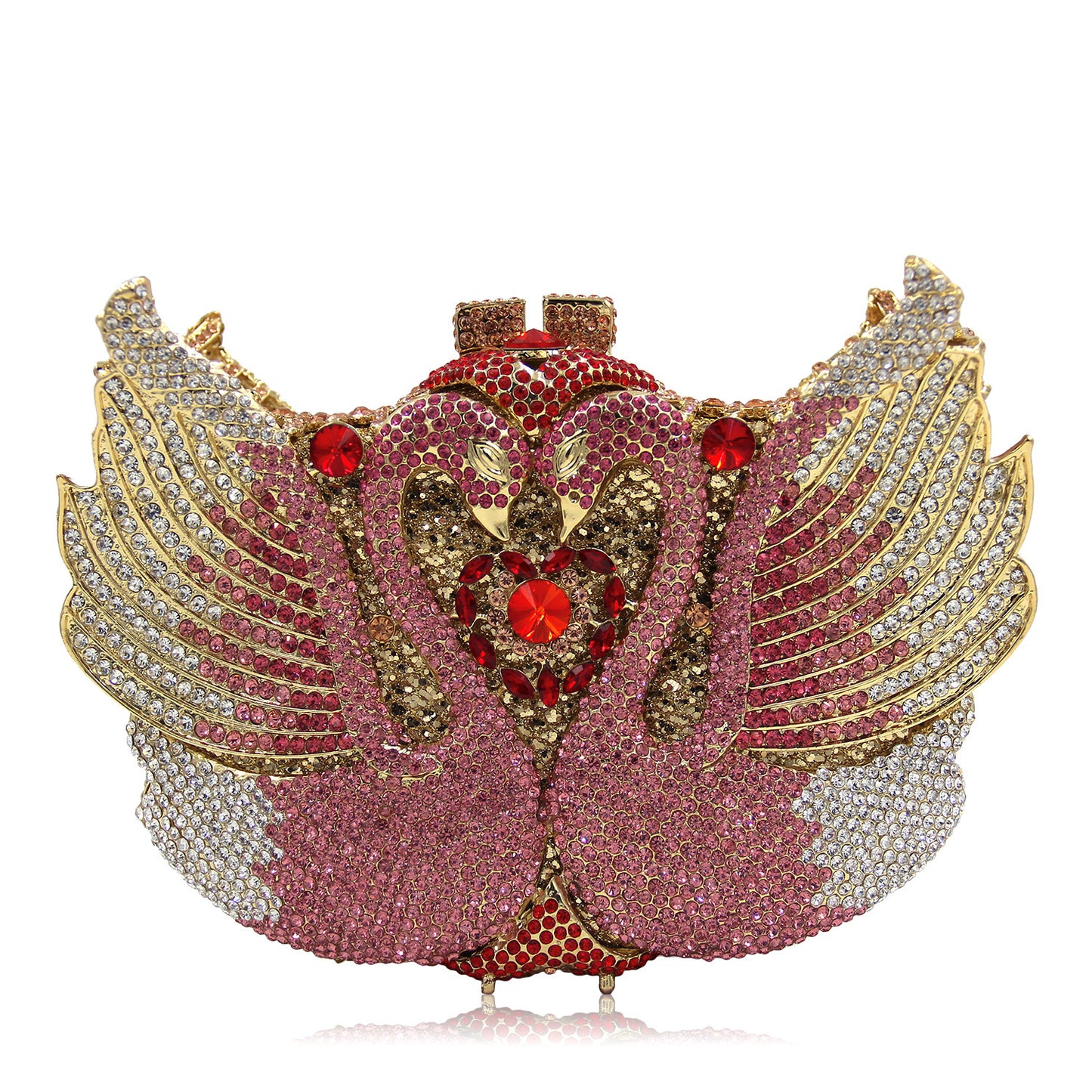 Women's Attractive Diamond Banquet Full Clutch Evening Bags