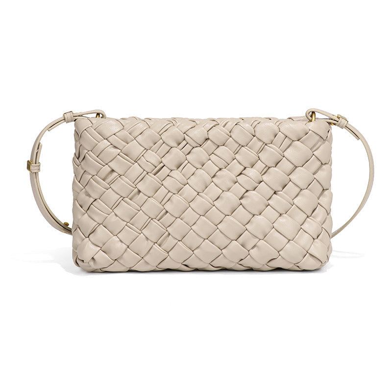 Western Style Fashionable Mobile Simple Woven Crossbody Bags