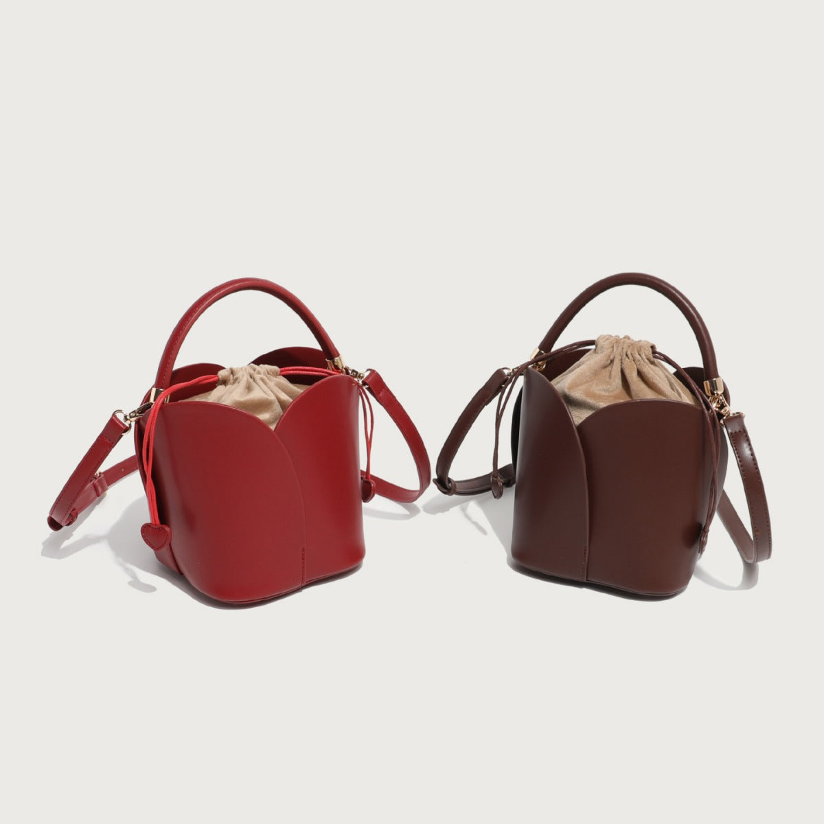 Fashion Red Vegetable Basket Female Bridal Handbags