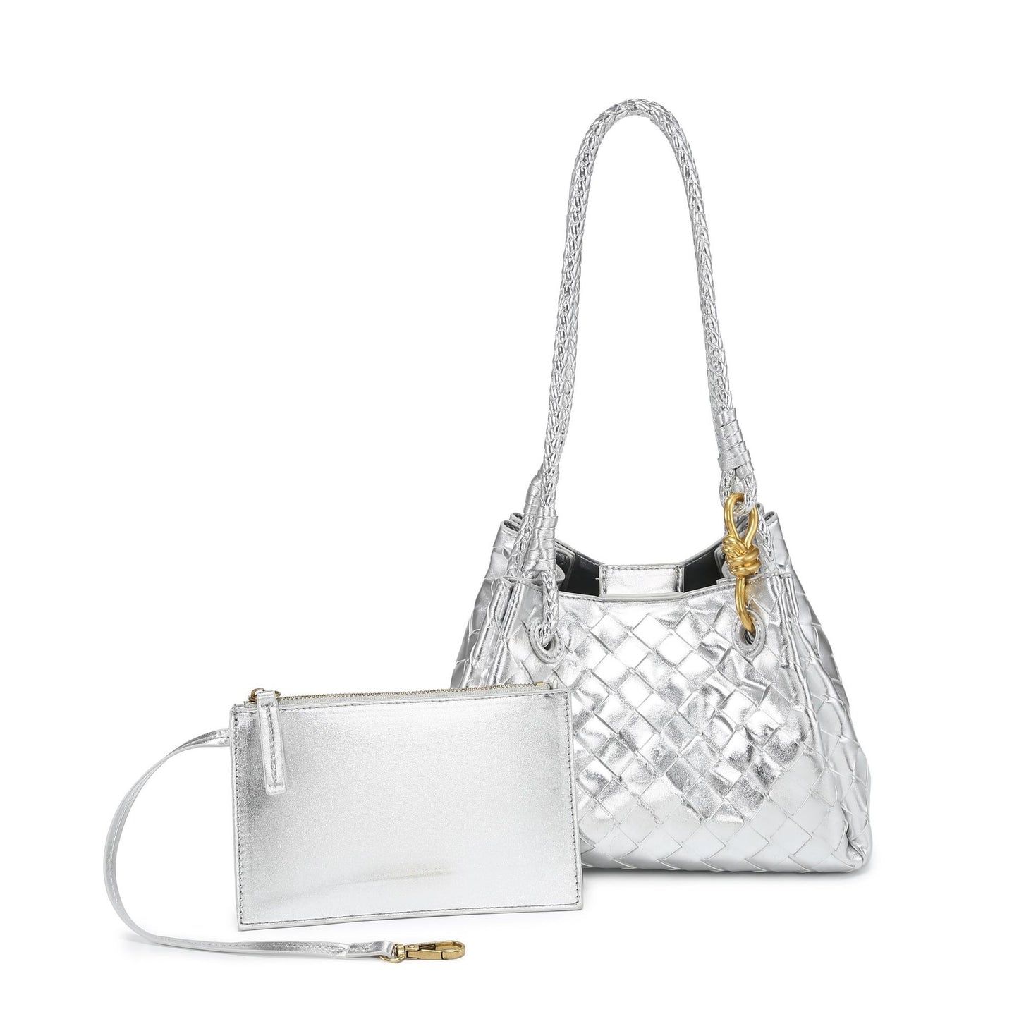 Woven Parachute Vegetable Basket Knotted Fashion Handbags