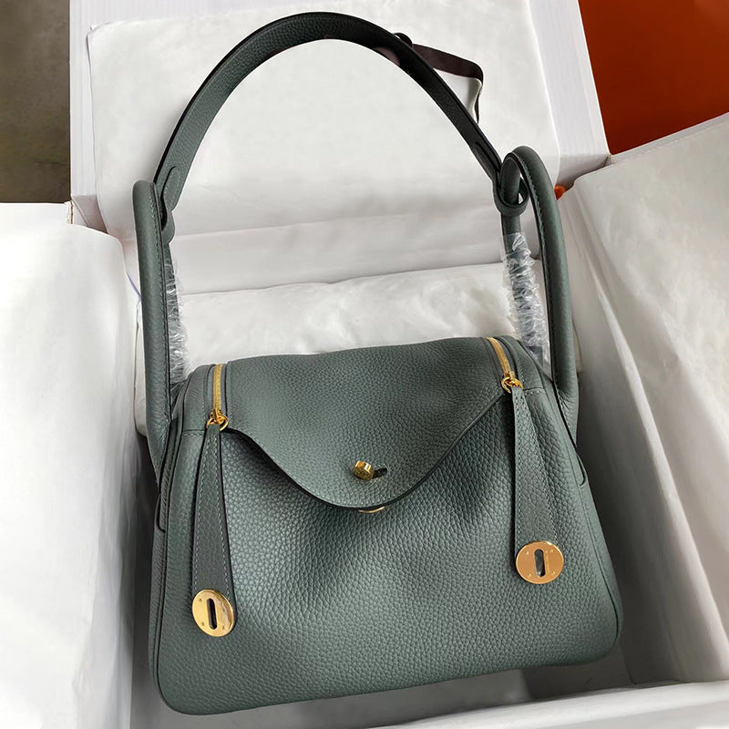 Women's Hand Sewing Wax Line Lindi Doctor Crossbody Bags