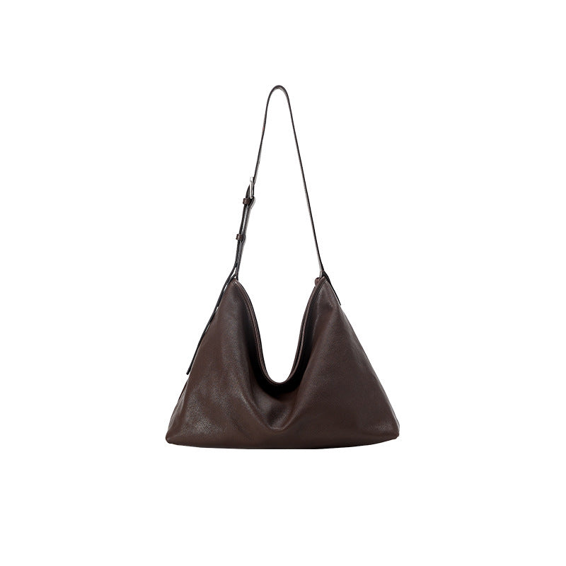 Women's Vegetable Tanned Free Large Capacity Commuter Crossbody Bags