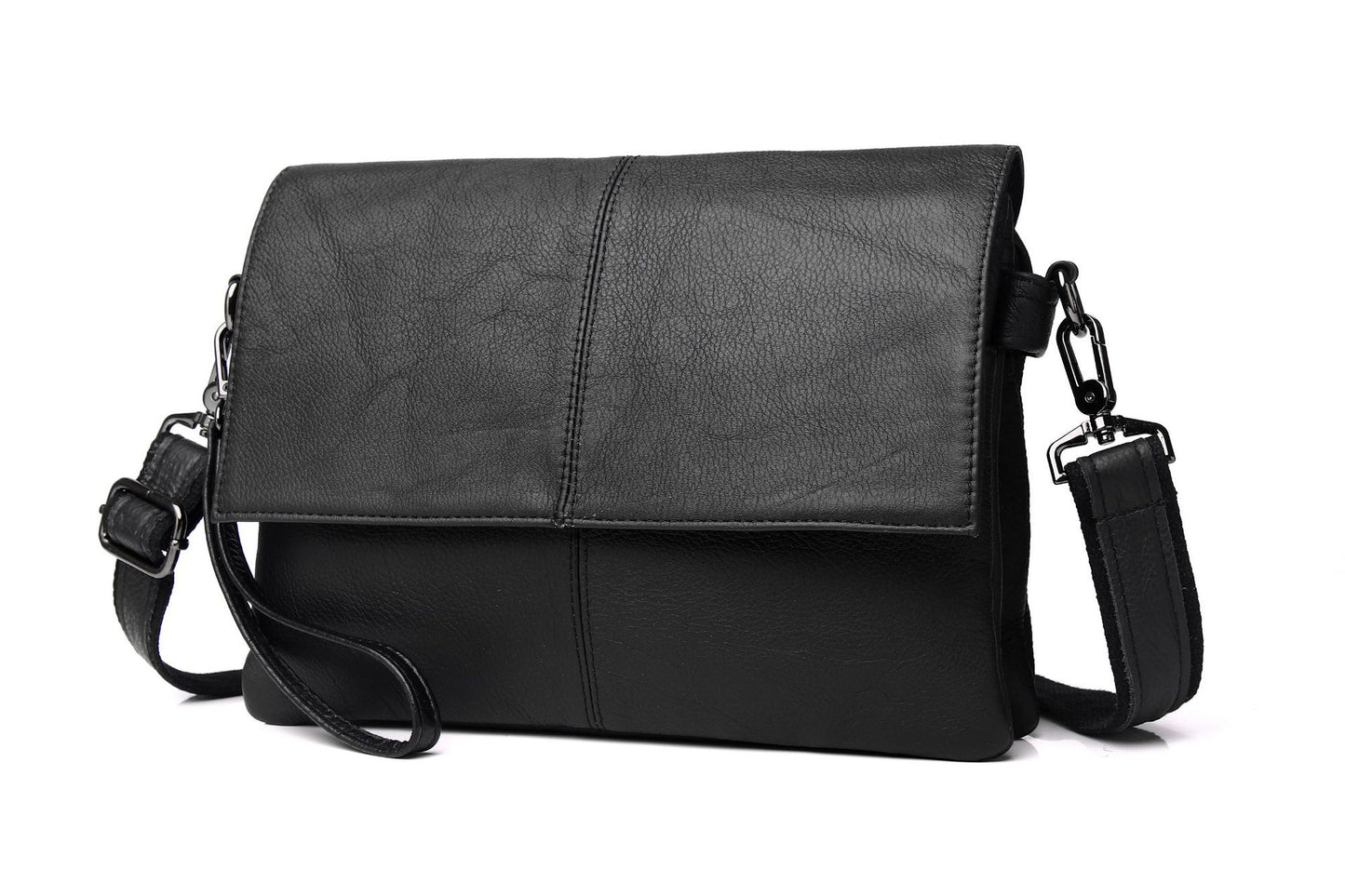 Men's Genuine Leather First Layer Cowhide Clutch Men's Handbags