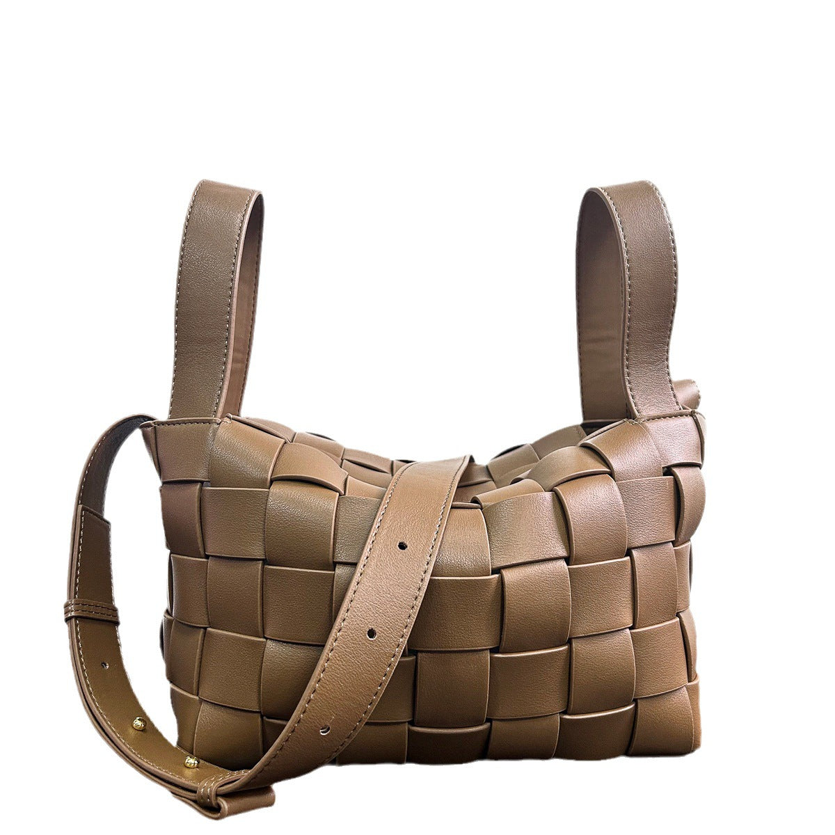 Women's First Layer Cowhide Elegant Fashionable Large Bags