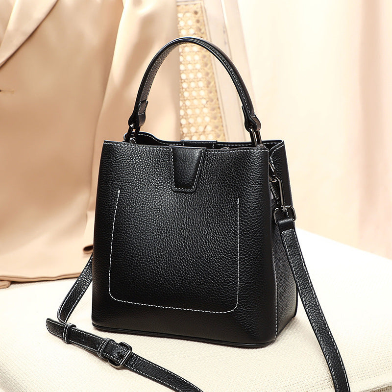 Women's Summer Tide Genuine Leather Fashion Simple Bags