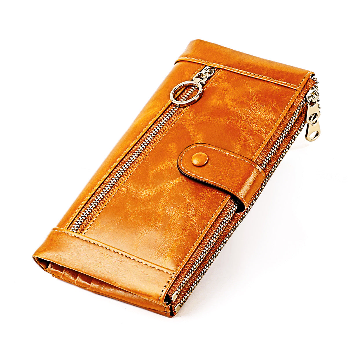 Women's Korean Fashion Mobile Clutch Swiping Long Ladies Wallets