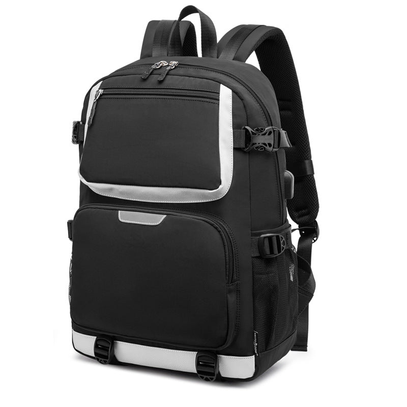 Large Capacity Oxford Cloth Street Leisure Backpacks