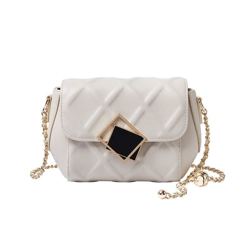Women's Fashionable Genuine Leather High-grade Chain For Crossbody Bags