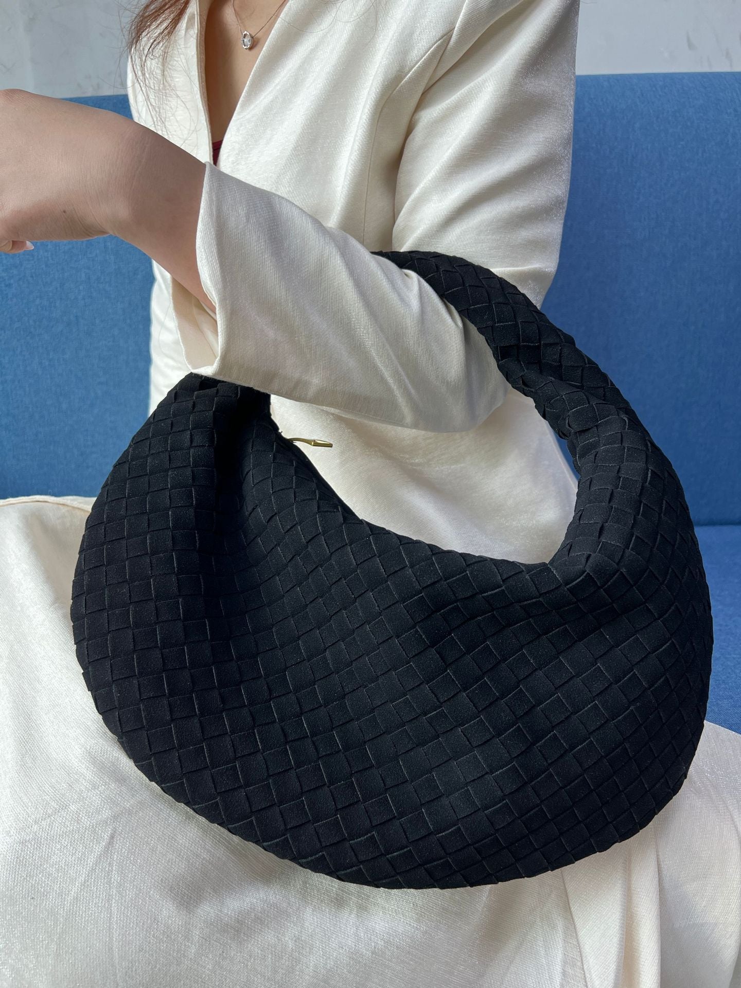 Woven Large Capacity Simple Knotted Dumpling Bags