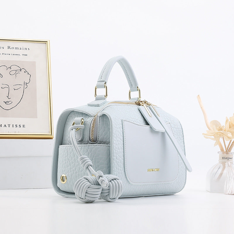 Women's Fresh Style Blue Pillow Commuter Crossbody Bags
