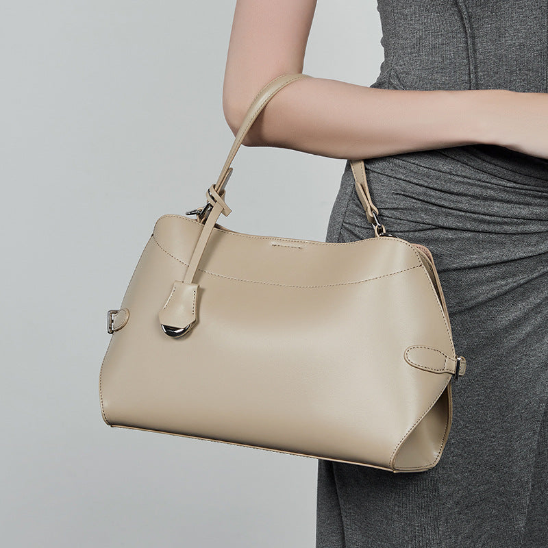 Women's Leather Niche High-grade Summer Large Capacity Handbags