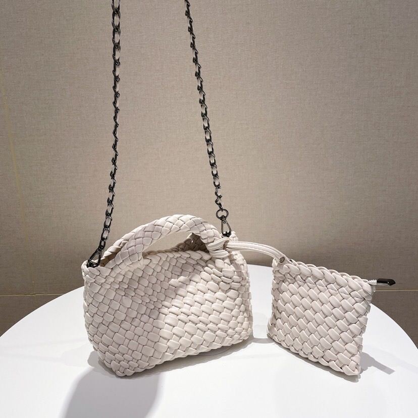 Women's Hand-woven Summer Soft Leather Underarm High-grade Armpit Bags