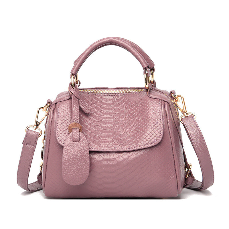 Women's Pattern Large Capacity Mom Retro Solid Handbags