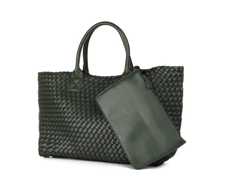 Women's Handmade Woven Big Large Capacity Fashion Shoulder Bags