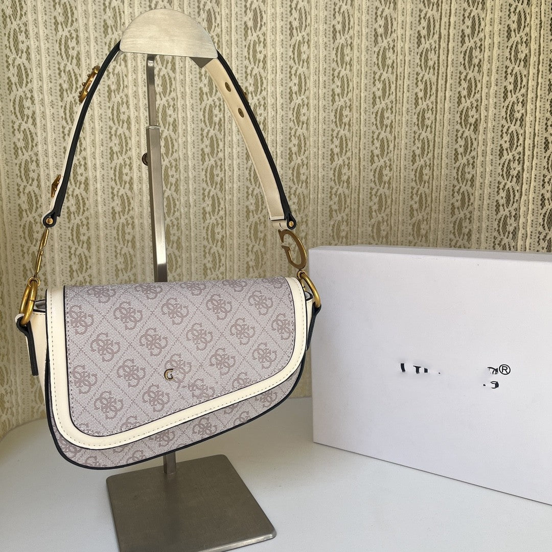 Women's Trendy Snake Print Presbyopic Saddle Underarm Shoulder Bags