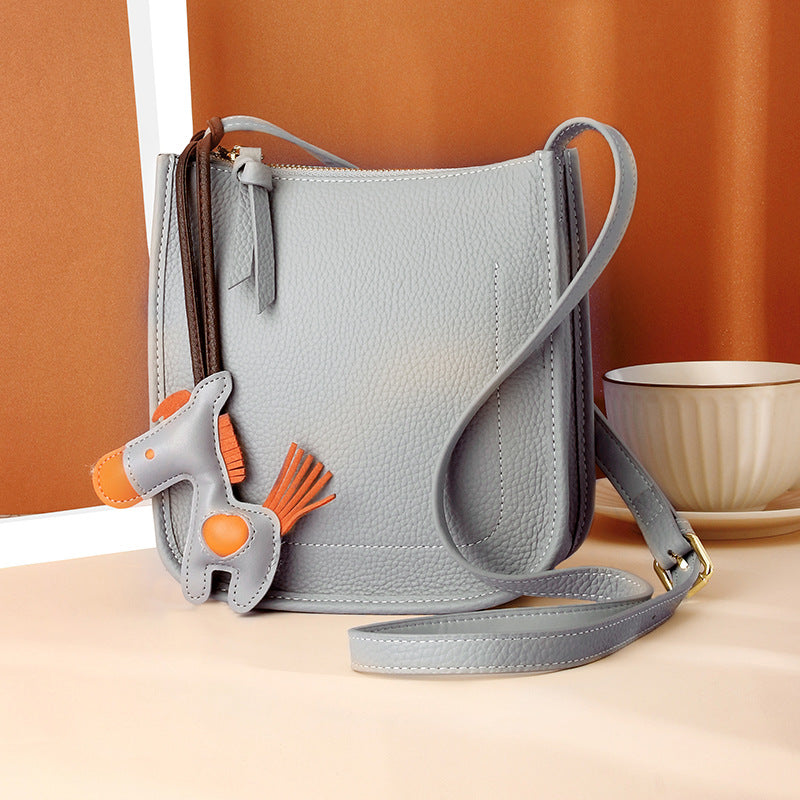Women's Fashion Design Simple Genuine Leather Shoulder Bags