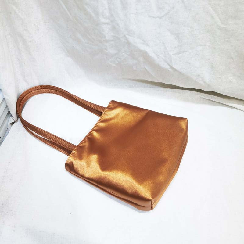 Women's Korean Style Niche Retro Mini Underarm Handbags