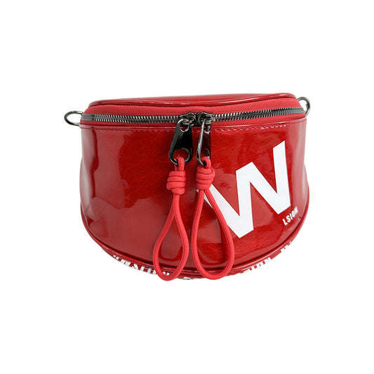 Women's Versatile Broadband Letter Badge Alexander Wang Shoulder Bags