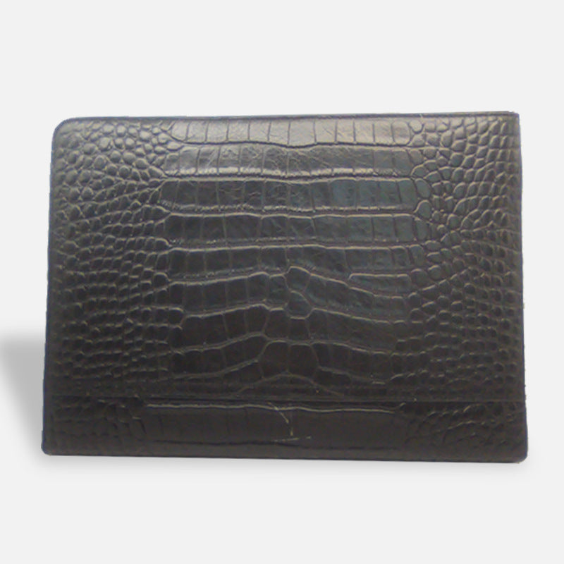 Classic Business Meeting Bidding Clutch Cowhide Men's Handbags