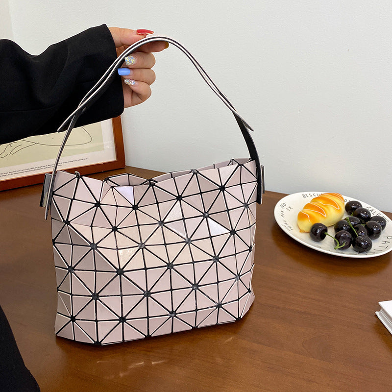 Life Underarm Commuter Geometric Rhombus Hand Shoulder Bags