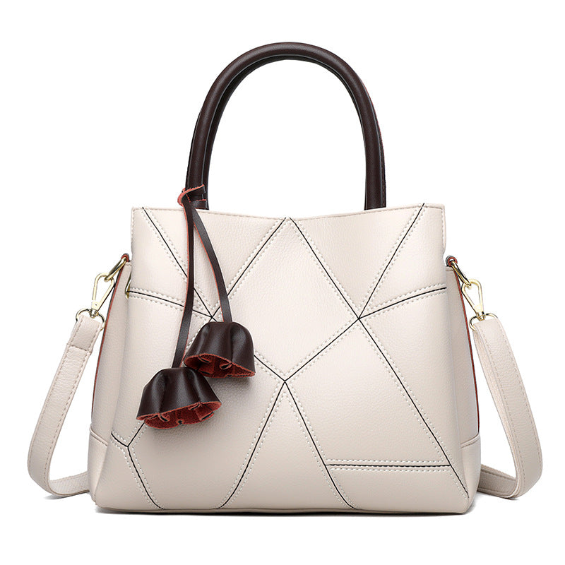 Women's Comfortable Tassel Flowers Large Capacity Handbags