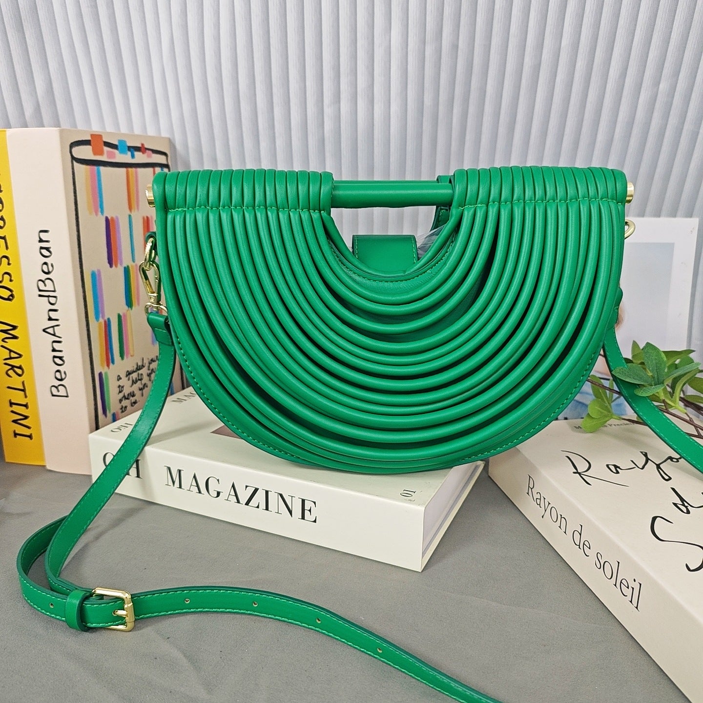 Woven Female Clutch Fashion Personality Trend Senior Handbags