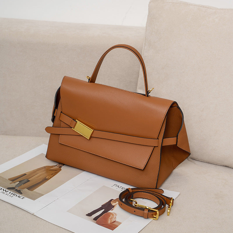 Women's Selection Large Capacity Fashion High-grade Genuine Shoulder Bags