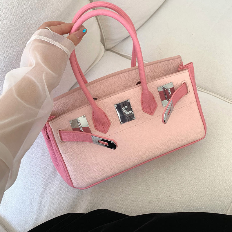 Women's Version French Underarm Large Capacity Fashion Twist Crossbody Bags