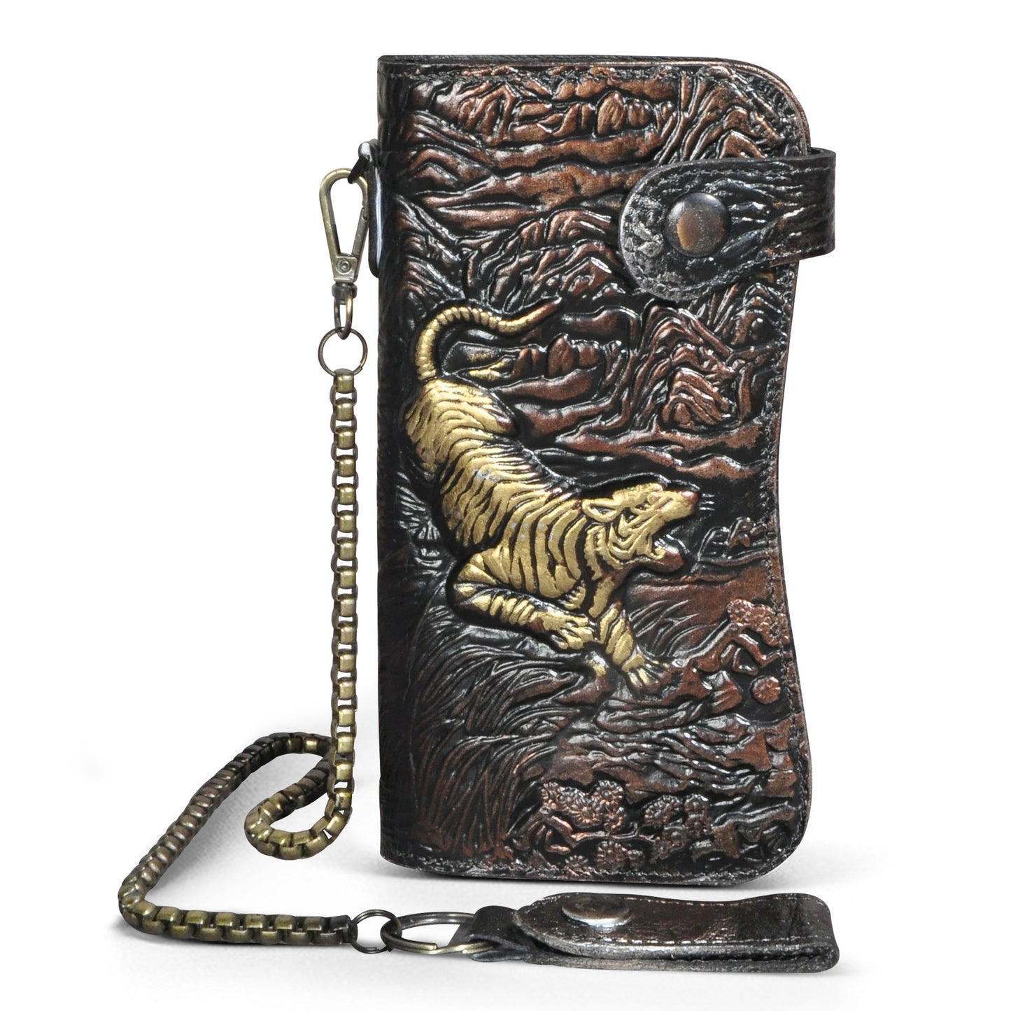 Men's Layer Vegetable Tanned Leather Cowhide Multiple Men's Wallets