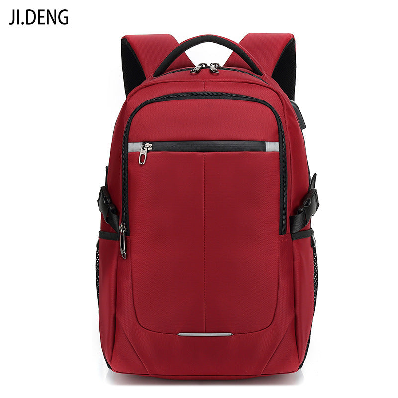 Men's Korean Style Business Commuter Large Capacity Backpacks