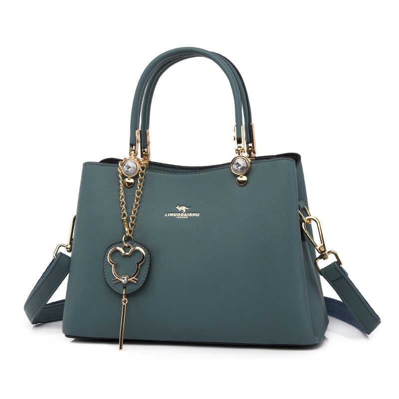 Women's Innovative Mother Soft Leather Elegant Handbags