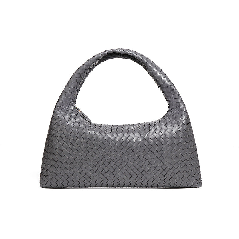 Large Capacity Textured Commuter Hand-woven Simple Handbags