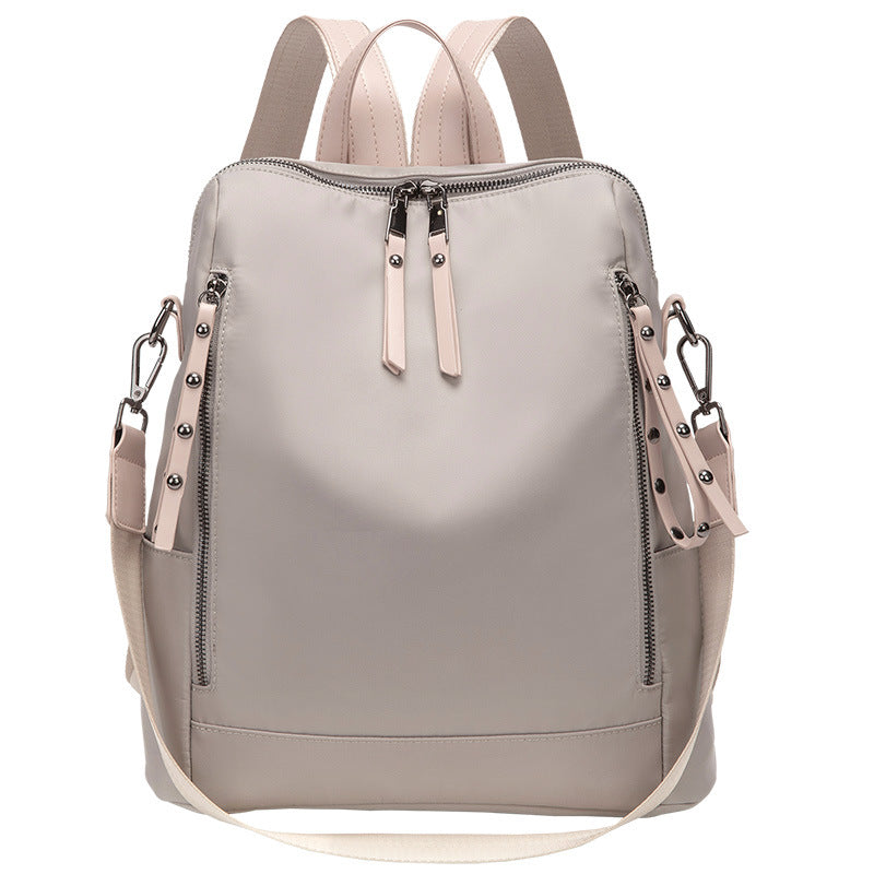 Women's Oxford Cloth Simple Fashion Versatile College Backpacks
