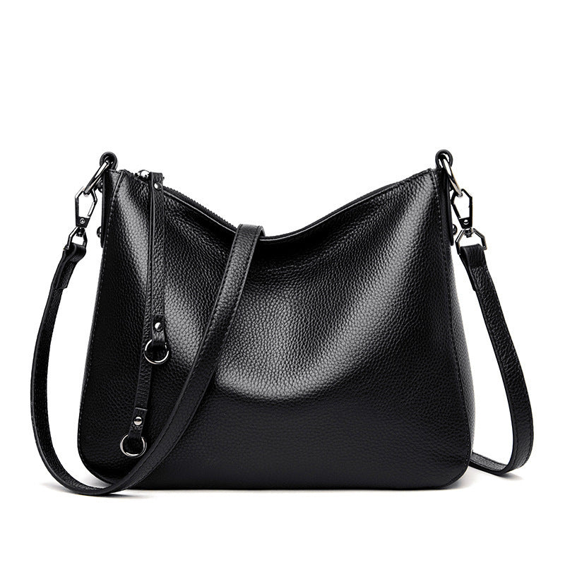 Women's Genuine Leather Fashion Layer Cowhide Crossbody Bags