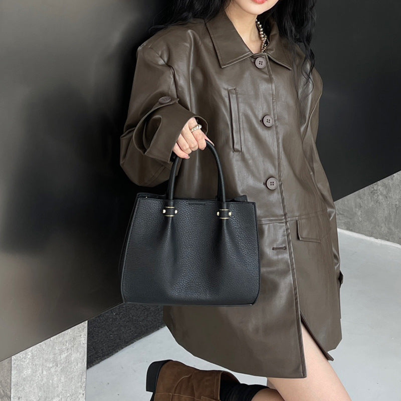 Women's Commuter Genuine Leather Fashion Counter Style Handbags