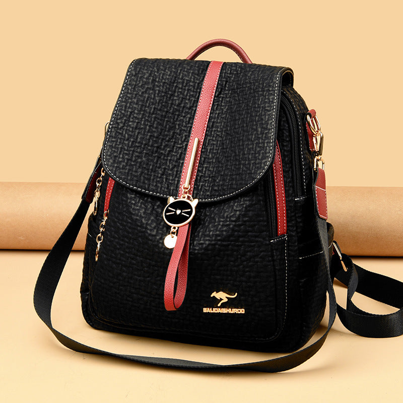 Women's Beautiful Graceful Stitching College Leisure Backpacks