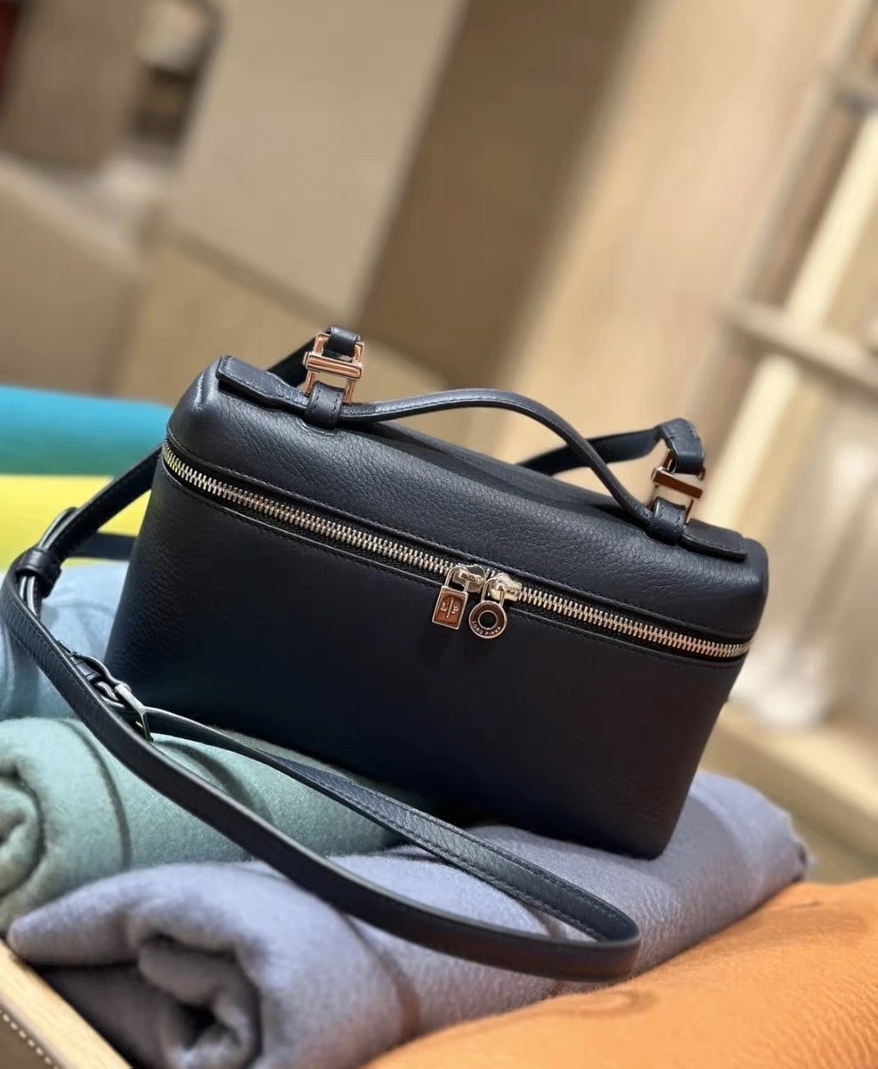 Women's Lunch Box Genuine Leather Simple Niche Bags