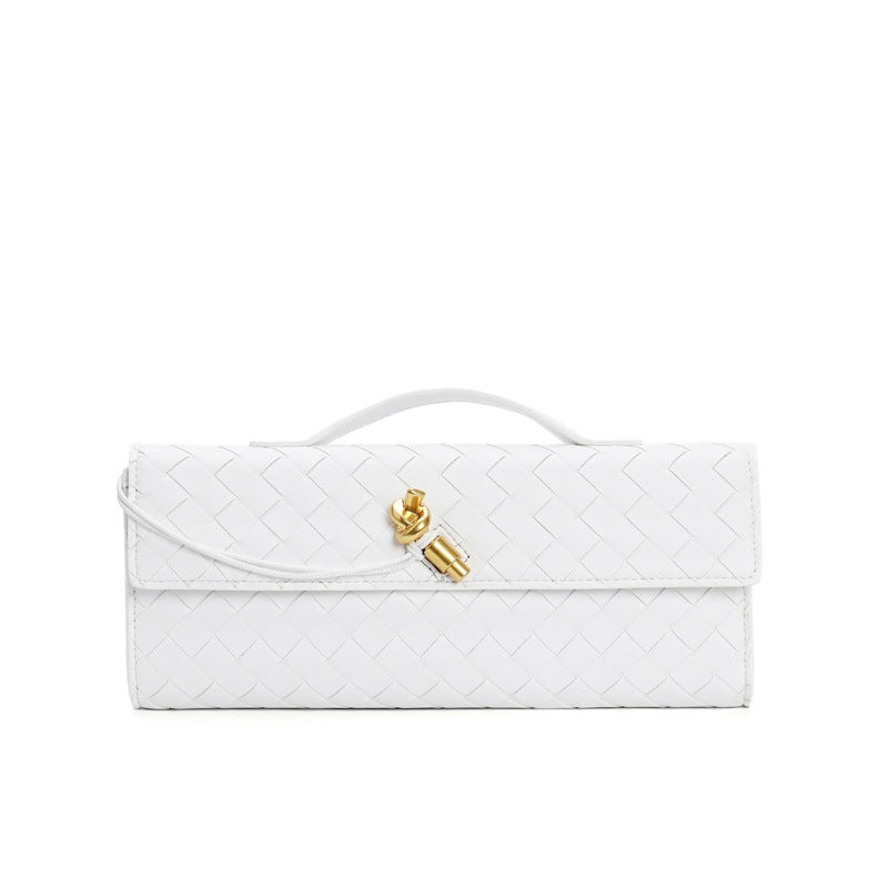 Hand-woven Dinner Baguette Fashion Portable Versatile Armpit Bags