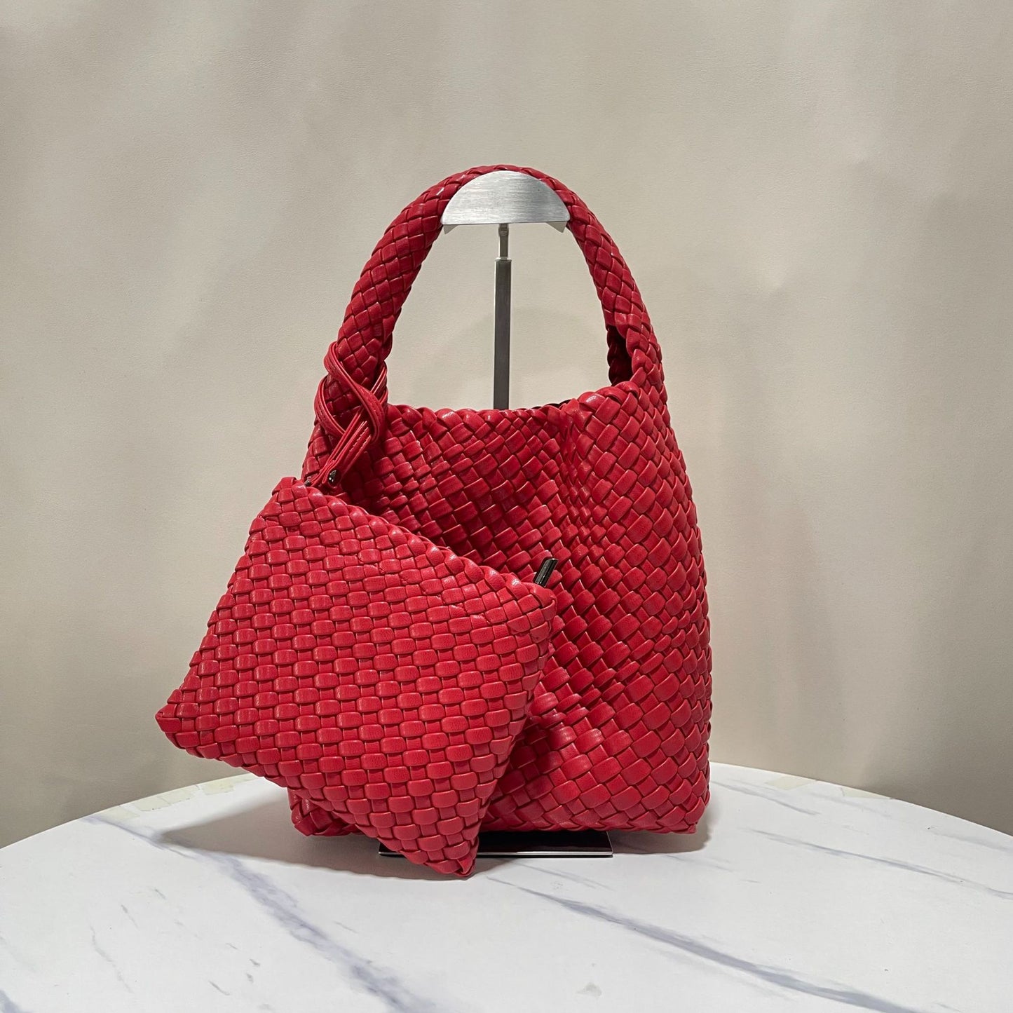Design Hand-woven Female Trendy Large Capacity Handbags