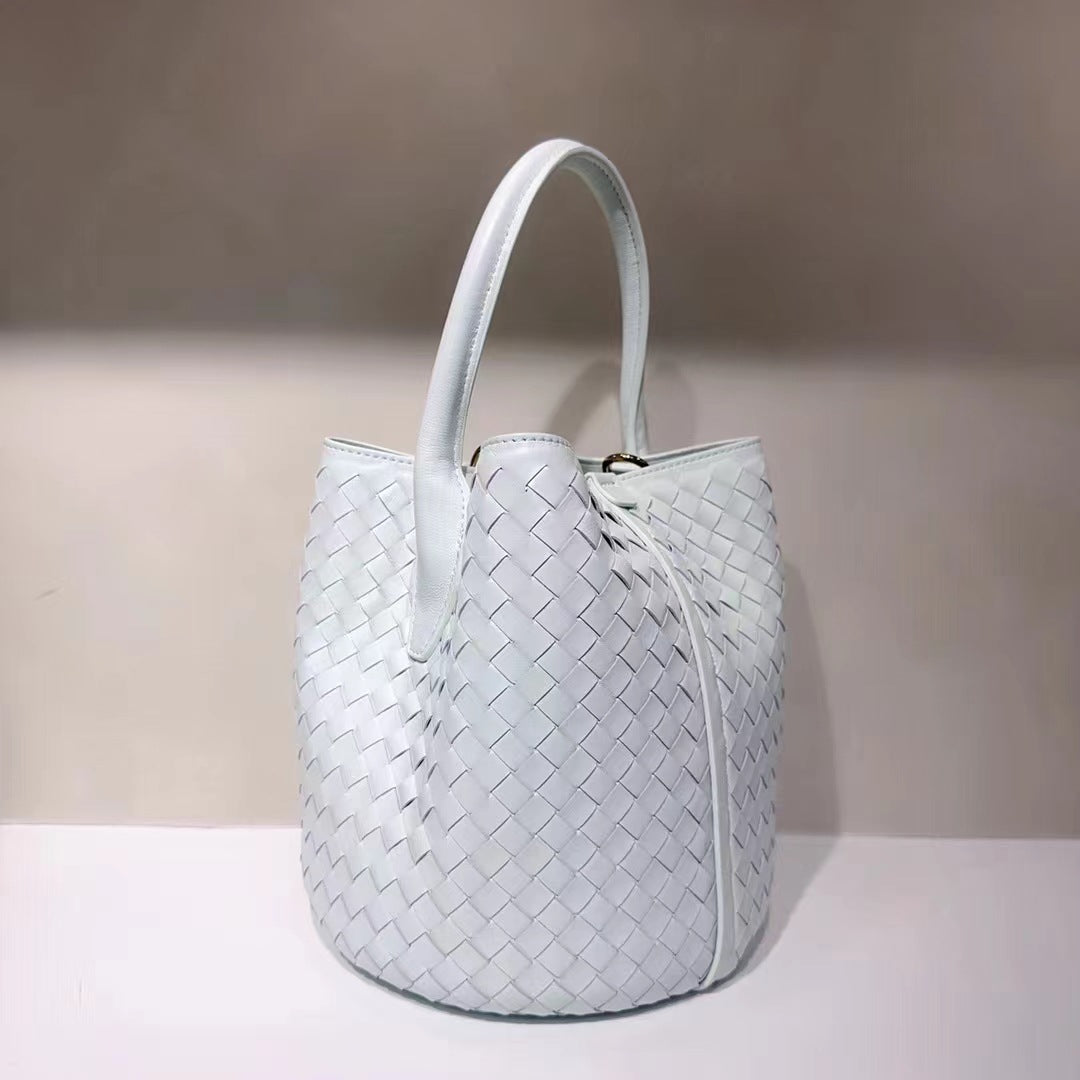Woven Niche Texture Vegetable Basket Authentic Crossbody Bags