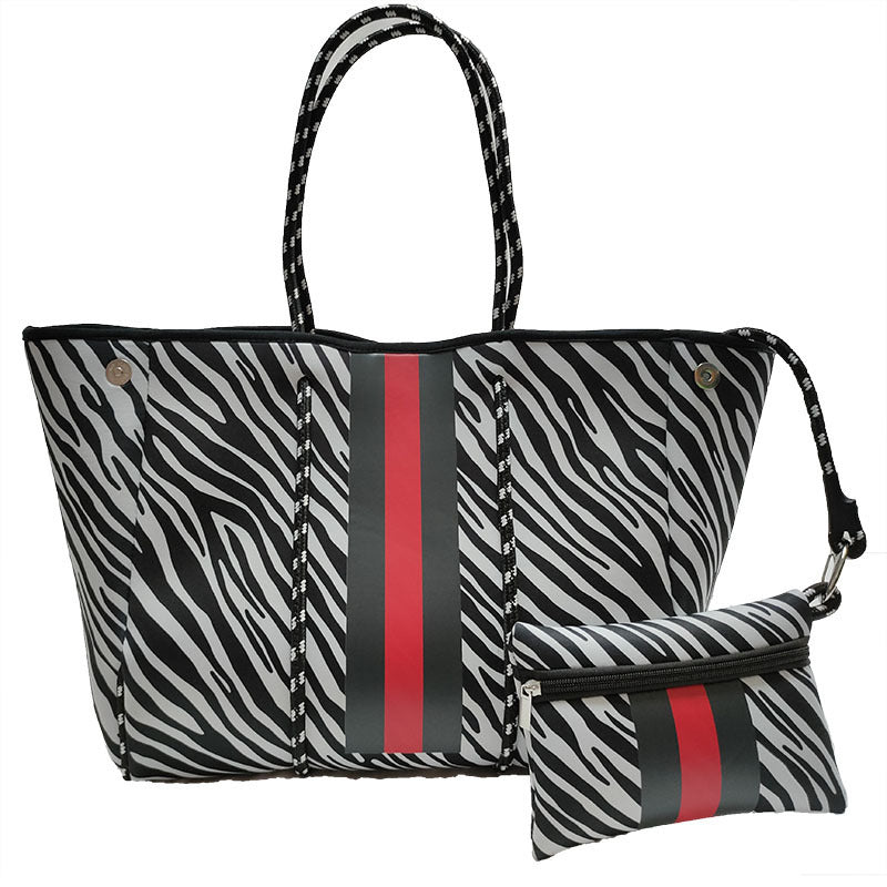 Neoprene Beach Printing Weekend Portable Seaside Handbags