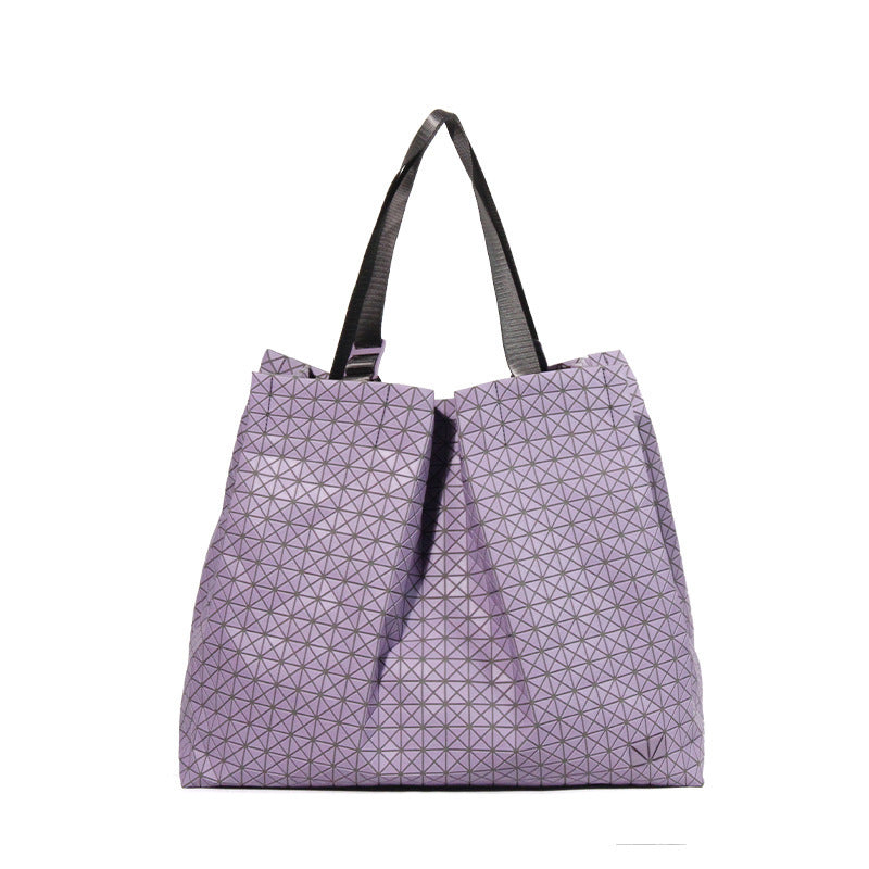 Women's Original Silicone Large Capacity Commuter Rhombus Handbags