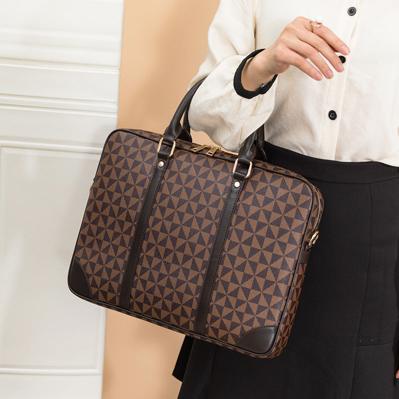 Women's & Men's & Vintage Printed Large Capacity Fashionable Handbags