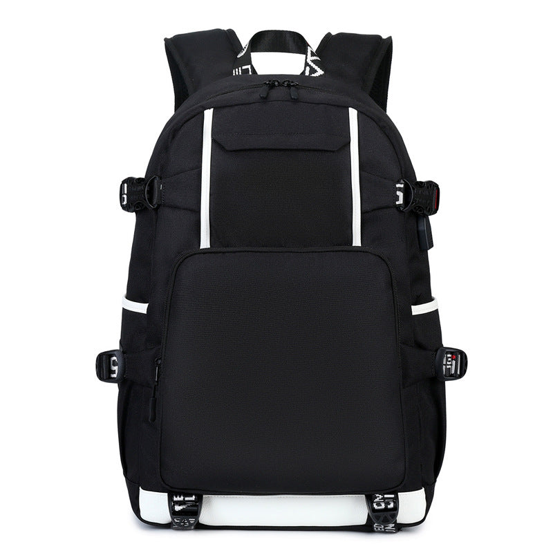 Men's Thermal Transfer Printing High Waterproof Computer Backpacks