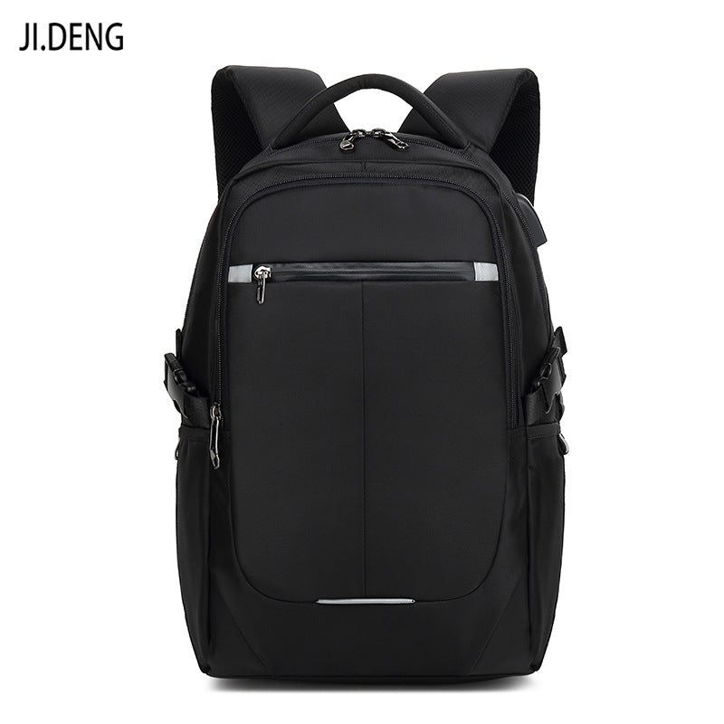 Men's Korean Style Business Commuter Large Capacity Backpacks