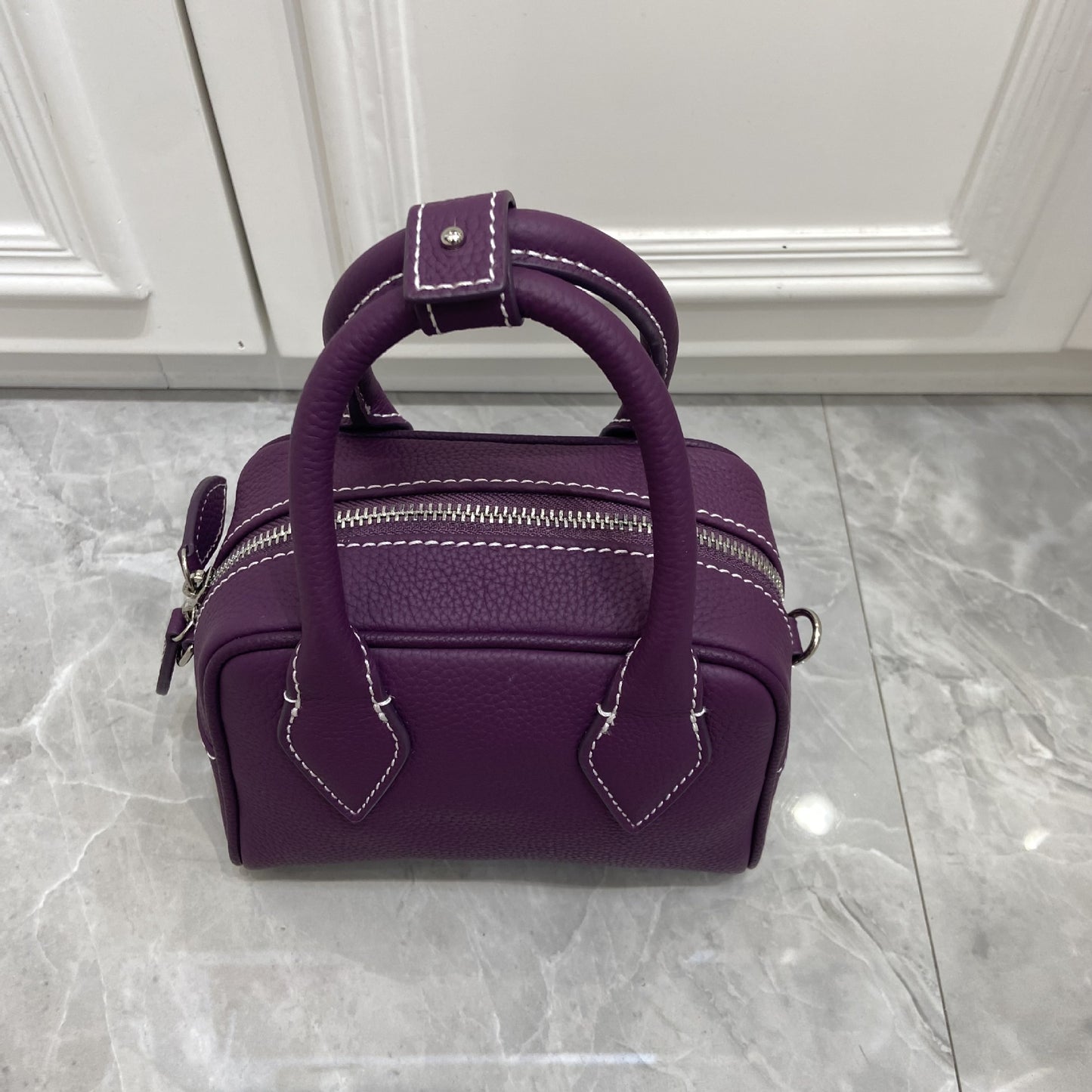 Advanced Version Niche First Layer Cowhide Portable Mini Bags