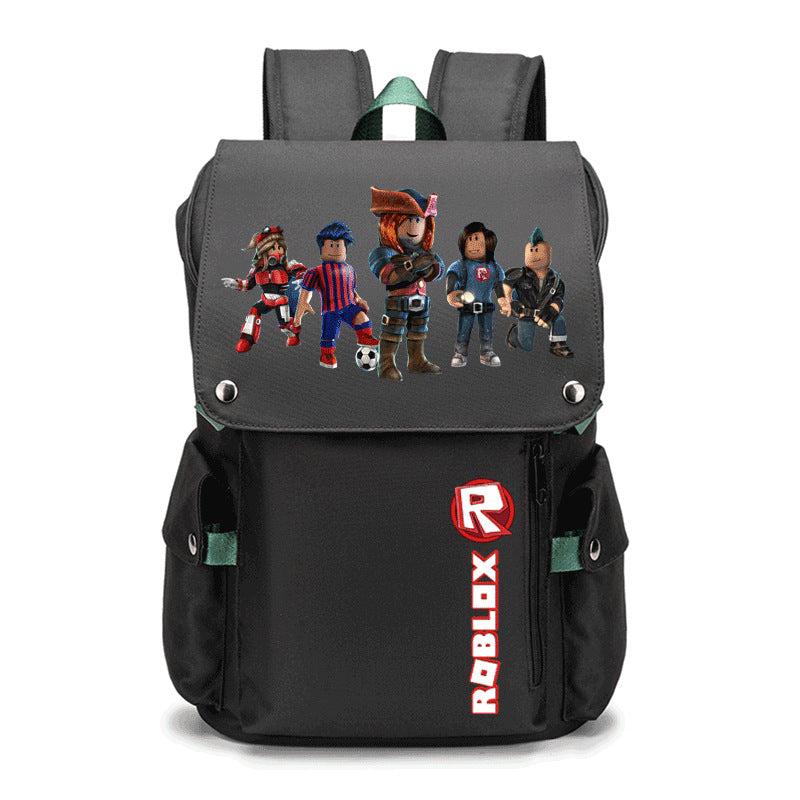 Women's & Men's & Rob Virtual World Peripheral Large Backpacks