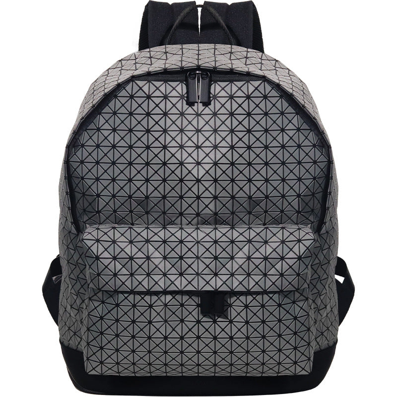 Classic Rhombus Computer Lightweight Large Capacity Backpacks